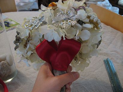 Comment faire un bouquet Broche, mariage Pin Bouquet