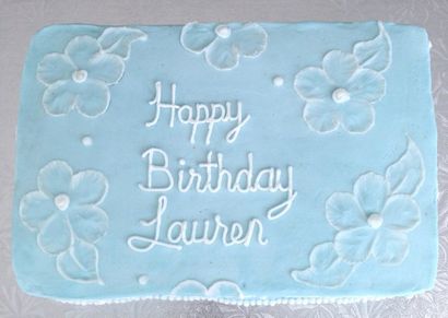 Comment faire une broderie brosse gâteau d'anniversaire, Bakes Joli Blog