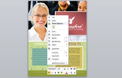 Comment faire une brochure d'entreprise dans Microsoft Word 2010