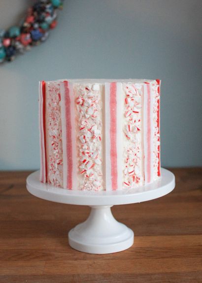 Comment faire une canne de sucrerie Buttercream Stripe gâteau, Erin Bakes