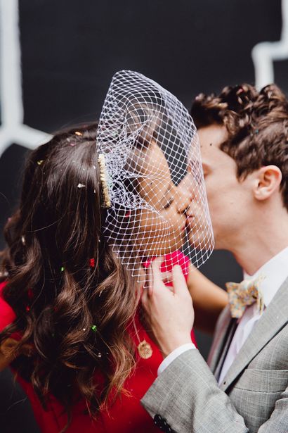 Comment faire un bon marché et élégant Birdcage Veil (It - s facile) Un mariage pratique Nous - re votre