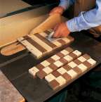 Wie zu einem klassischen Schachbrett Make - Beliebte Holzverarbeitung Magazin