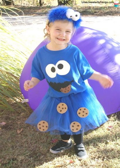Comment faire un costume de Cookie Monster - La vie est Sweeter By Design