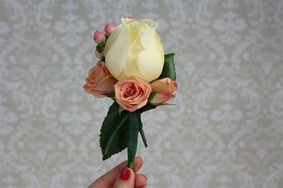 Wie man eine Corsage - DIY Hochzeit