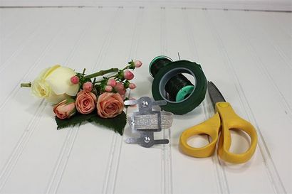 Comment faire un Corsage - mariage bricolage