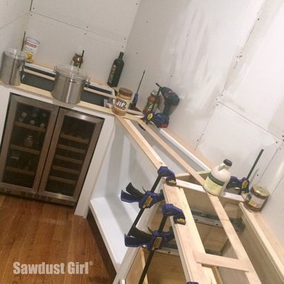 Comment faire un modèle CounterTop - Sawdust Girl®