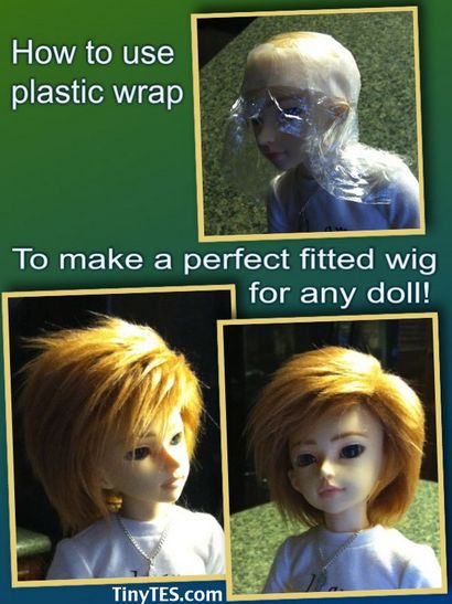 Comment faire une perruque sur mesure pour votre BJD ou une poupée