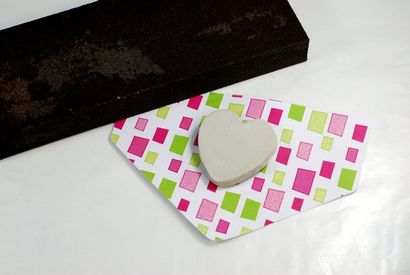 Comment faire un papier mignon Clay gribouillé coeur