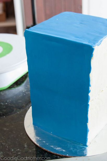 Comment faire un Doctor Who Tardis Cake - Goodie Marraine