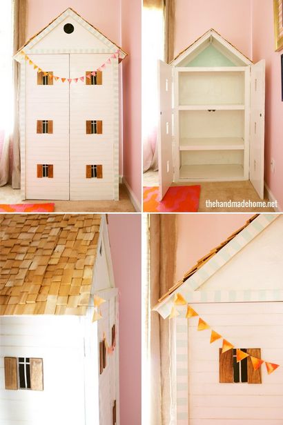 Wie man ein Puppenhaus Schlafzimmer machen - das handgemachte Haus