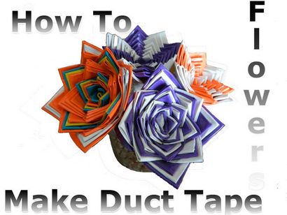 Wie man einen Duct Tape Blume 7 Schritte (mit Bildern)