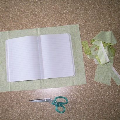Comment faire un tissu couvert ou ordinateur portable Journal