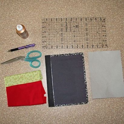Comment faire un tissu couvert ou ordinateur portable Journal