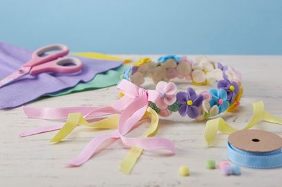 Comment faire un serre-tête Fleur feutre - Hobbycraft Blog