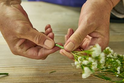 Comment faire une fleur Couronne, bricolage Couronne de Fleur, Pétale Parler