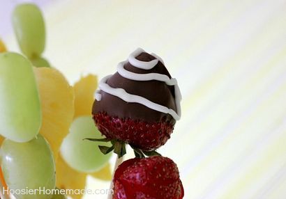 Comment faire un bouquet de fruits - Hoosier maison