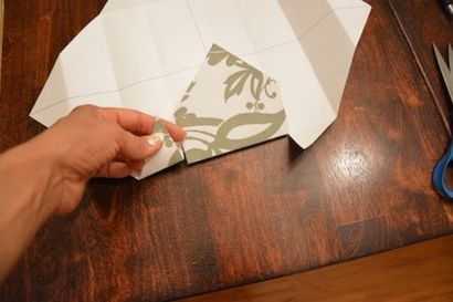 Wie man ein Geschenk-Box Scrapbookpapier Stellen - Thrift Tauchen Blog