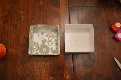 Comment faire une boîte-cadeau Sur papier Scrapbook - Thrift Blog de plongée