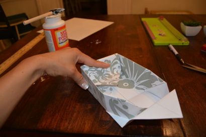Comment faire une boîte-cadeau Sur papier Scrapbook - Thrift Blog de plongée