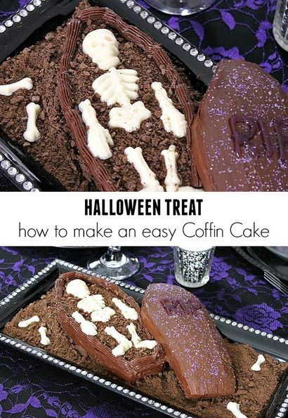 Comment faire un gâteau de cercueil Halloween - Célébrations à la maison