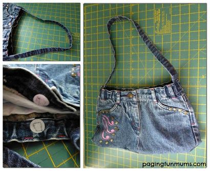 Comment faire un sac à main en utilisant une paire de jeans - Fun radiomessagerie Mamans