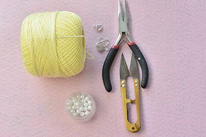 Comment faire une amitié chaîne jaune fleurs à la main Bracelet avec perles blanc perle