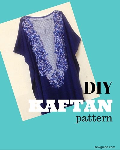 Comment faire une robe caftan ou en haut - FREE Pattern - Guide Coudre