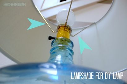 Wie man eine Lampe DIY Flasche Lampe Make - The Inspired Zimmer