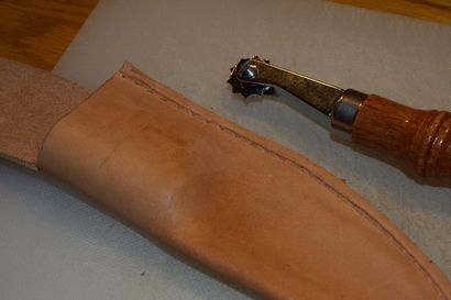 Comment faire une gaine en cuir pour un couteau (ou autre), The Art of Virilité