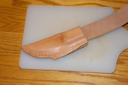 Comment faire une gaine en cuir pour un couteau (ou autre), The Art of Virilité