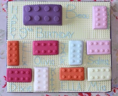 Wie ein Lego Geburtstagskuchen machen - Kuchen backt - Cookies