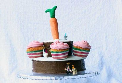 Comment faire un gâteau d'amis LEGO anniversaire, Veggie Mama