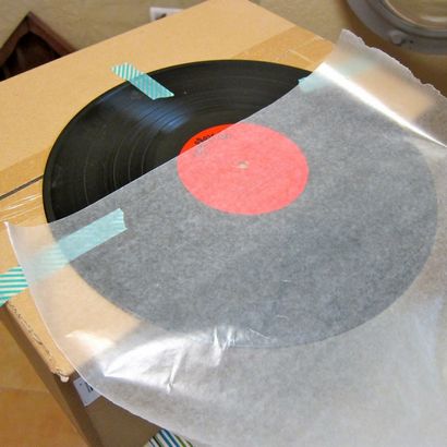 Comment faire un porte-revues avec Vinyl Records - Morena - Corner