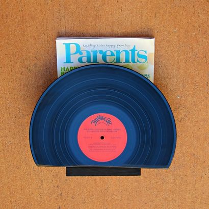Comment faire un porte-revues avec Vinyl Records - Morena - Corner