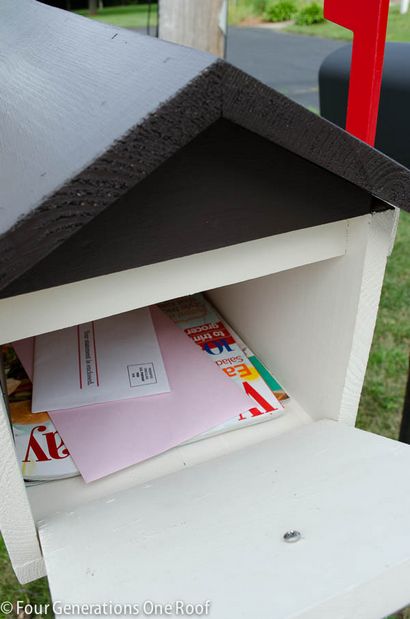 Comment faire une boîte aux lettres tutoriel diy - Quatre générations Un toit