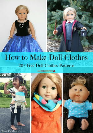 Comment faire American Girl Doll Clothes 16 Doll Gratuit Vêtements Patterns