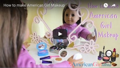 Wie die amerikanischen Mädchen Make-up, American Girl Ideen, American Girl Ideen machen