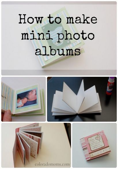 Comment faire un mini-album photo