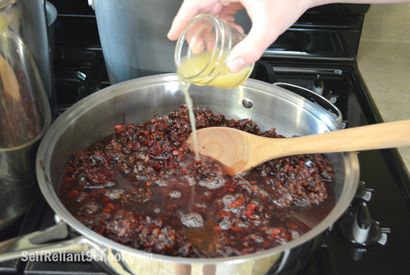 Comment faire et peut confiture de cerises - école autosuffisantes