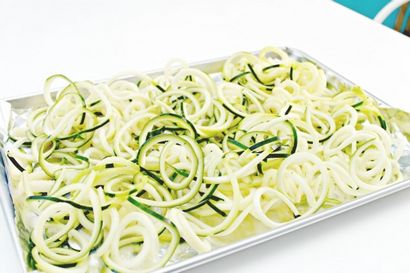 Comment faire et cuire Zoodles - Zucchini Noodles - Maman 4 Real