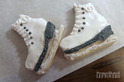 Comment faire et décorer sucre Patin à glace Cookies