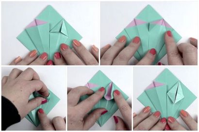 Wie eine Easy Origami Blume zu machen!