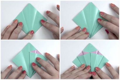 Comment faire un simple Origami Fleur!