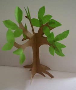 Wie ein Easy Papiermodelle Baum machen - Stellen Sie sich vor Wald