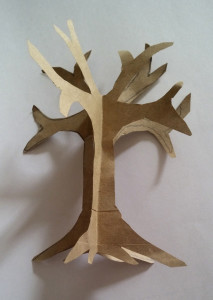 Comment faire un arbre de papier facile Artisanat - Imaginez la forêt