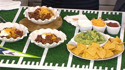 Wie man ein essbares Snack-Stadion für Ihre Super Bowl Party machen