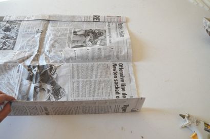 Wie man einen Zeitungstasche
