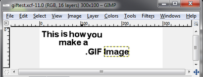 Comment faire des images animées GIF