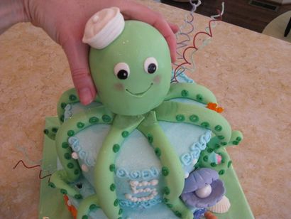Wie ein Octopus Kuchen zu machen! Tutorial von My Cake Schule, My Cake Schule