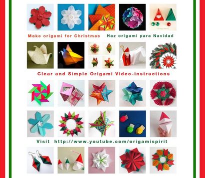 Comment faire un arbre de Noël Origami